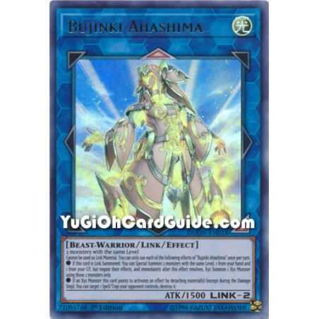Bujinki Ahashima (Ultra Rare) – Duel Overload | Carta YUGIOH en México