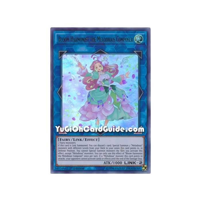 Bloom Harmonist the Melodious Composer (Ultra Rare) – Duel Overload | Carta YUGIOH en México