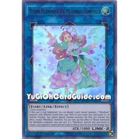 Bloom Harmonist the Melodious Composer (Ultra Rare) – Duel Overload | Carta YUGIOH en México