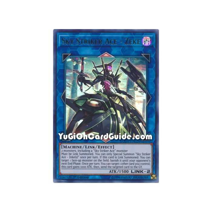 Sky Striker Ace - Zeke (Ultra Rare) – Duel Overload | Carta YUGIOH en México