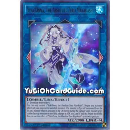 Yuki-Onna, the Absolute Zero Mayakashi (Ultra Rare) – Duel Overload | Carta YUGIOH en México