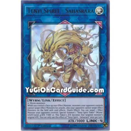 Tenyi Spirit - Sahasrara (Ultra Rare) – Duel Overload | Carta YUGIOH en México
