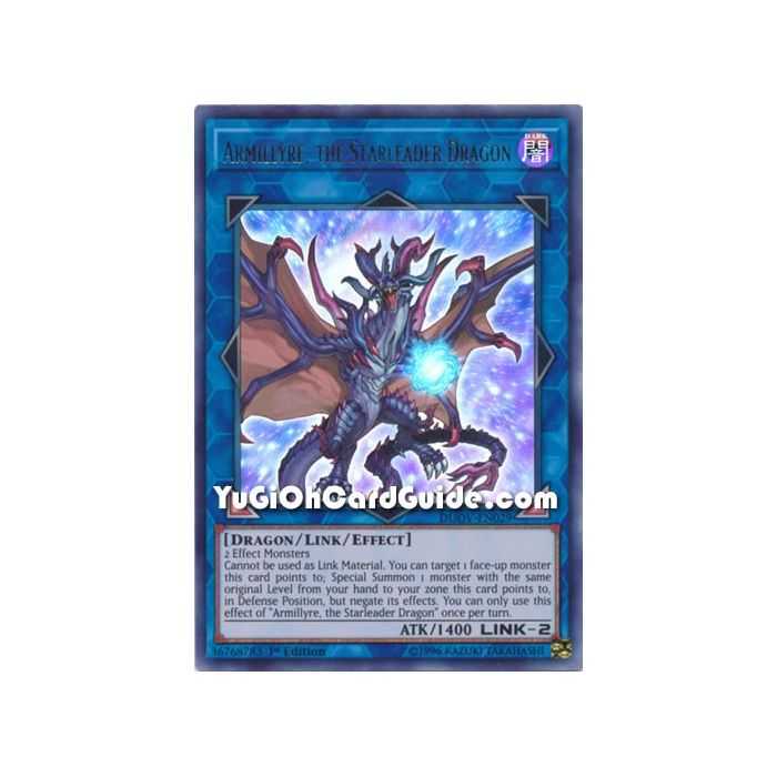 Armillyre, the Starleader Dragon (Ultra Rare) – Duel Overload | Carta YUGIOH en México