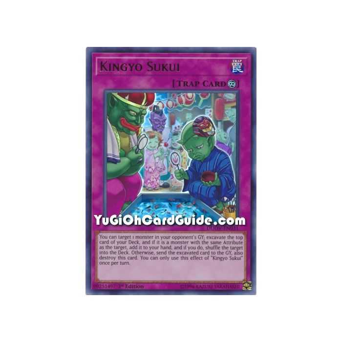 Kingyo Sukui (Ultra Rare) – Duel Overload | Carta YUGIOH en México