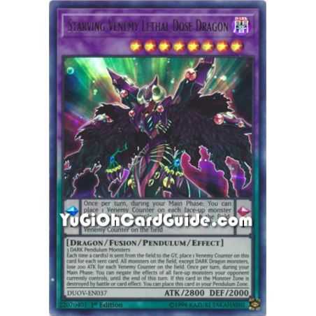 Starving Venemy Lethal Dose Dragon (Ultra Rare) – Duel Overload | Carta YUGIOH en México