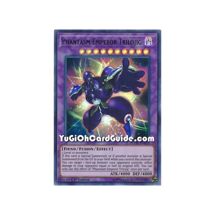 Phantasm Emperor Trilojig (Ultra Rare) – Duel Overload | Carta YUGIOH en México
