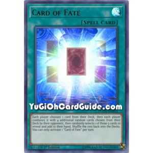 Card of Fate (Ultra Rare) – Duel Overload | Carta YUGIOH en México