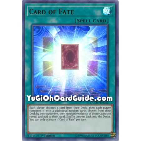 Card of Fate (Ultra Rare) – Duel Overload | Carta YUGIOH en México