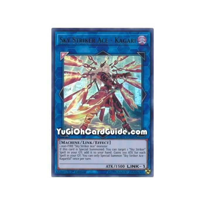 Sky Striker Ace - Kagari (Ultra Rare) – Duel Overload | Carta YUGIOH en México