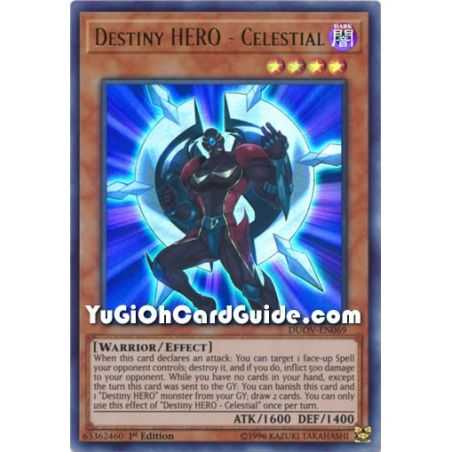 Destiny HERO - Celestial (Ultra Rare) – Duel Overload | Carta YUGIOH en México