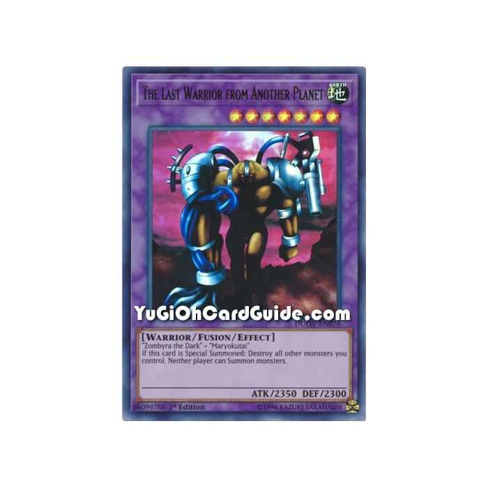 The Last Warrior from Another Planet (Ultra Rare) – Duel Overload | Carta YUGIOH en México