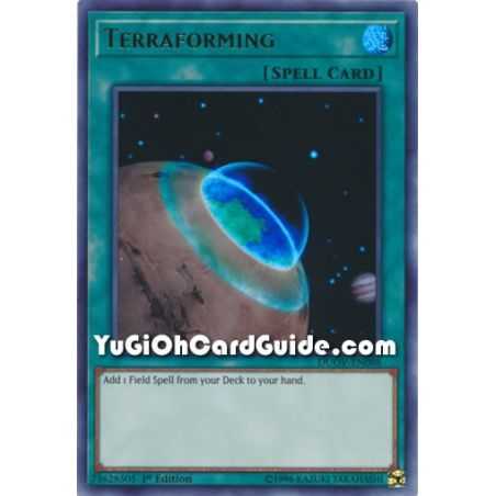 Terraforming (Ultra Rare) – Duel Overload | Carta YUGIOH en México