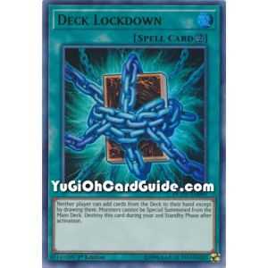 Deck Lockdown (Ultra Rare) – Duel Overload | Carta YUGIOH en México