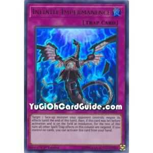Infinite Impermanence (Ultra Rare) – Duel Overload | Carta YUGIOH en México