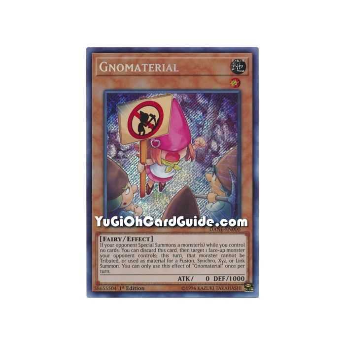 Gnomaterial (Secret Rare) – Dark Neostorm | Carta YUGIOH en México