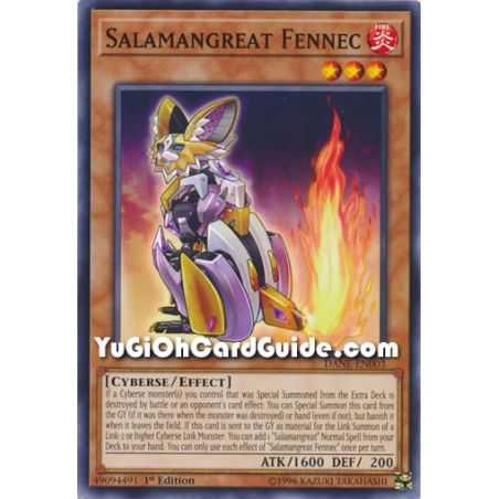 Salamangreat Fennec (Common) – Dark Neostorm | Carta YUGIOH en México