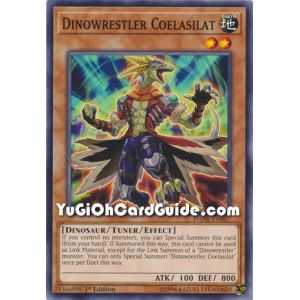 Dinowrestler Coelasilat (Common) – Dark Neostorm | Carta YUGIOH en México