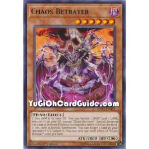 Chaos Betrayer (Rare) – Dark Neostorm | Carta YUGIOH en México