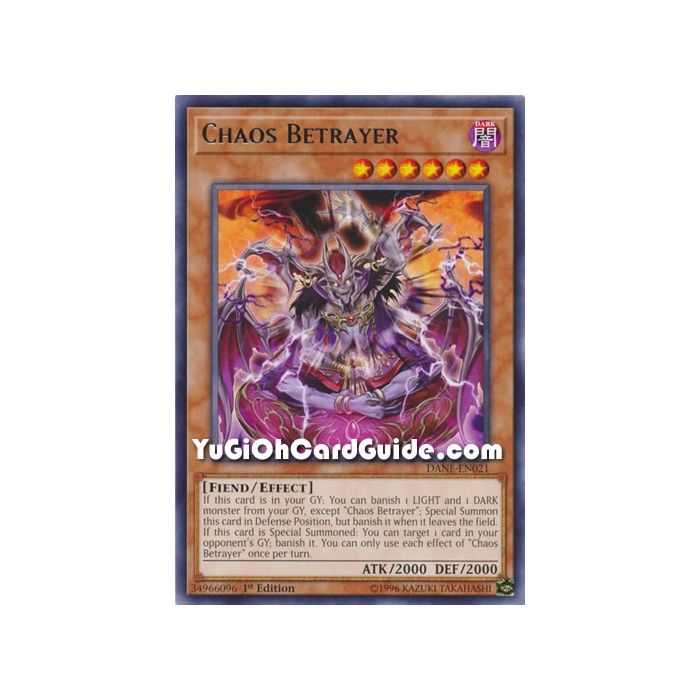 Chaos Betrayer (Rare) – Dark Neostorm | Carta YUGIOH en México