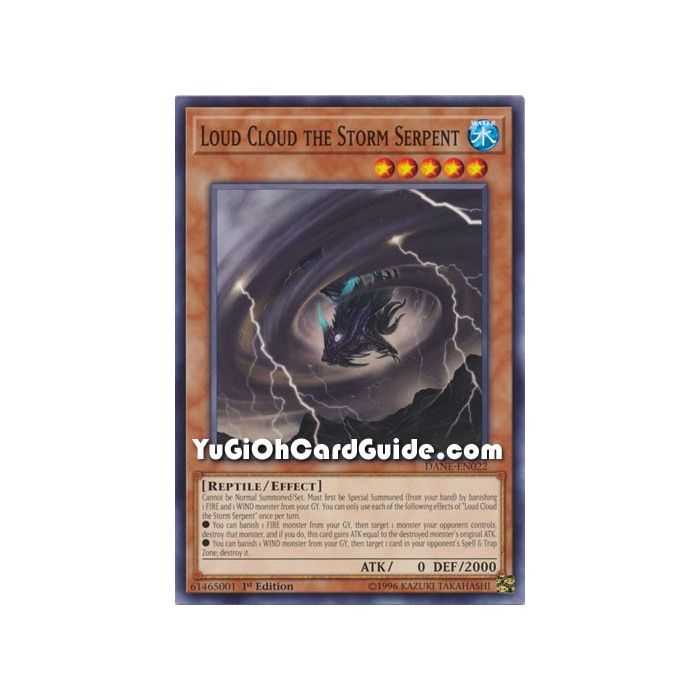 Loud Cloud the Storm Serpent (Common) – Dark Neostorm | Carta YUGIOH en México