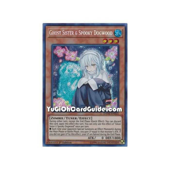 Ghost Sister & Spooky Dogwood (Secret Rare) – Dark Neostorm | Carta YUGIOH en México