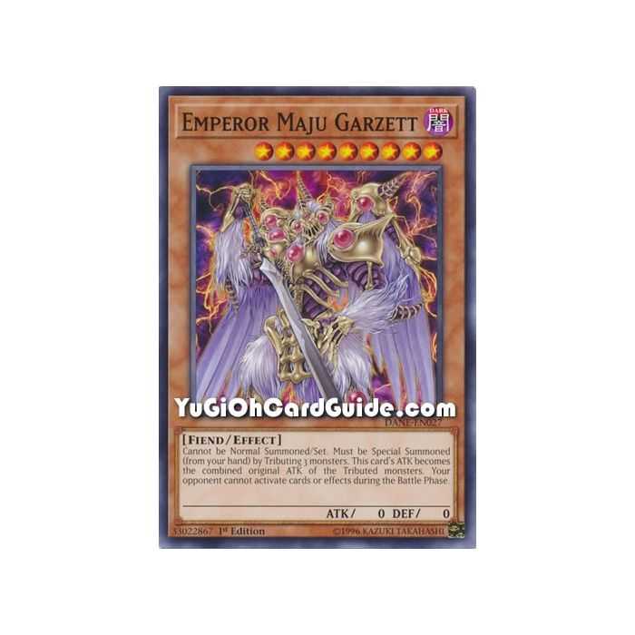 Emperor Maju Garzett (Common) – Dark Neostorm | Carta YUGIOH en México