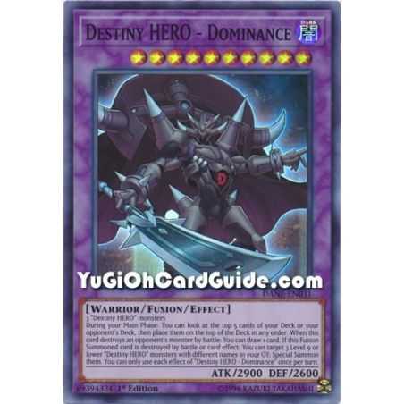 Destiny HERO - Dominance (Super Rare) – Dark Neostorm | Carta YUGIOH en México