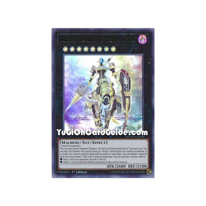 Dingirsu, the Orcust of the Evening Star (Ultra Rare) – Dark Neostorm | Carta YUGIOH en México