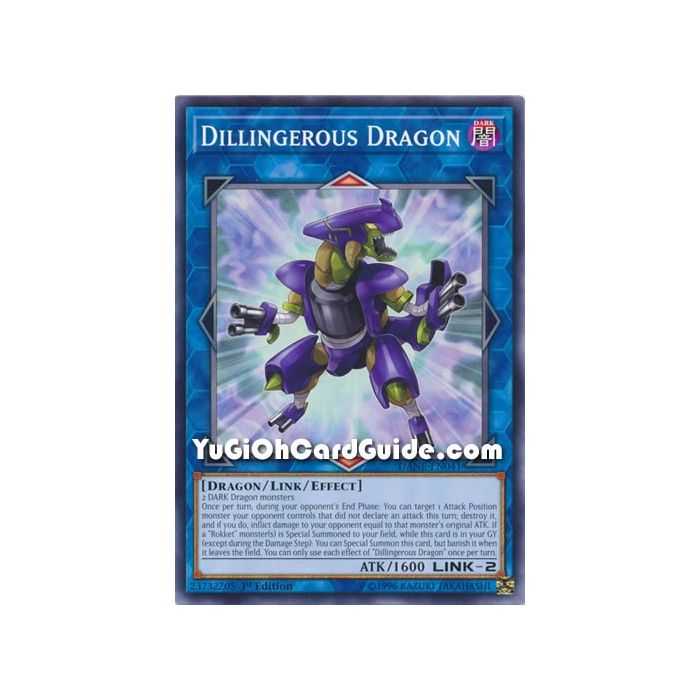 Dillingerous Dragon (Common) – Dark Neostorm | Carta YUGIOH en México