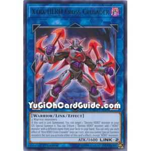 Xtra HERO Cross Crusader (Rare) – Dark Neostorm | Carta YUGIOH en México