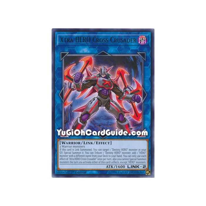 Xtra HERO Cross Crusader (Rare) – Dark Neostorm | Carta YUGIOH en México