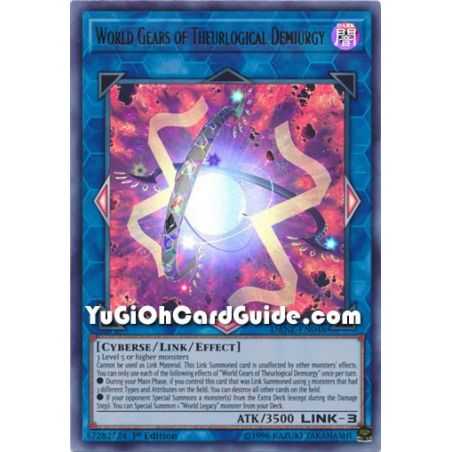 World Gears of Theurlogical Demiurgy (Ultra Rare) – Dark Neostorm | Carta YUGIOH en México