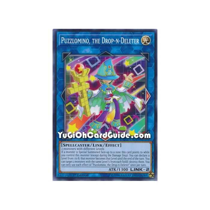 Puzzlomino, the Drop-n-Deleter (Common) – Dark Neostorm | Carta YUGIOH en México