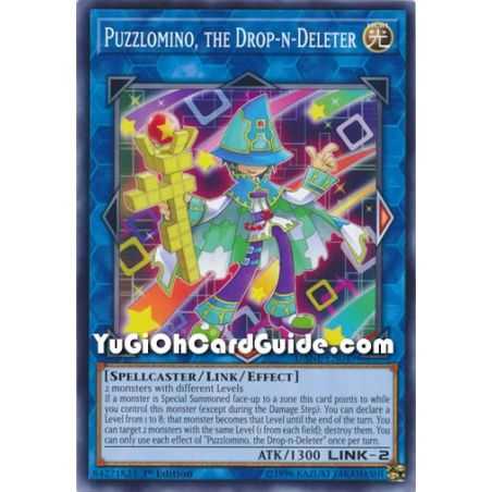 Puzzlomino, the Drop-n-Deleter (Common) – Dark Neostorm | Carta YUGIOH en México