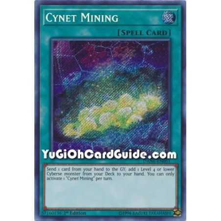 Cynet Mining (Secret Rare) – Dark Neostorm | Carta YUGIOH en México