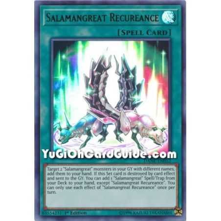 Salamangreat Recureance (Ultra Rare) – Dark Neostorm | Carta YUGIOH en México