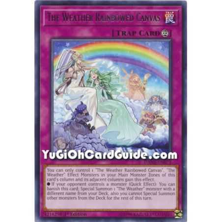 The Weather Rainbowed Canvas (Rare) – Dark Neostorm | Carta YUGIOH en México