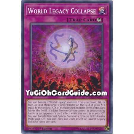 World Legacy Collapse (Common) – Dark Neostorm | Carta YUGIOH en México