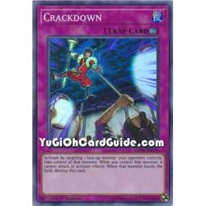 Crackdown (Super Rare) – Dark Neostorm | Carta YUGIOH en México