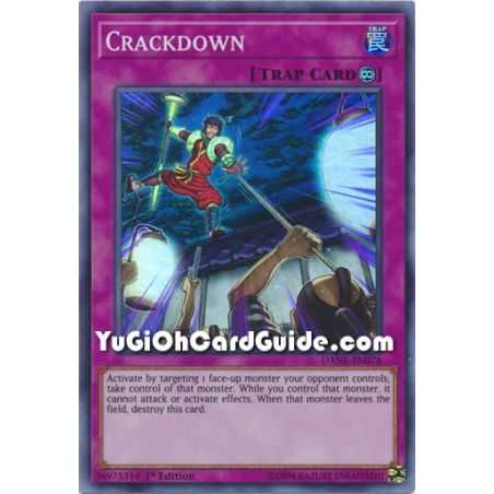 Crackdown (Super Rare) – Dark Neostorm | Carta YUGIOH en México