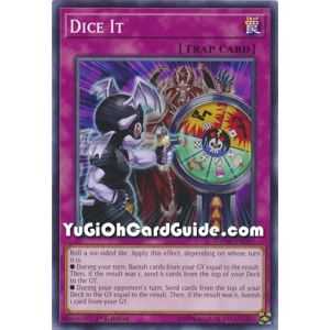 Dice It (Common) – Dark Neostorm | Carta YUGIOH en México