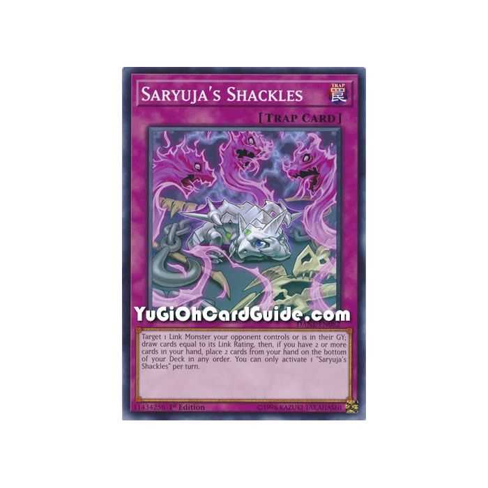 Saryuja's Shackles (Common) – Dark Neostorm | Carta YUGIOH en México