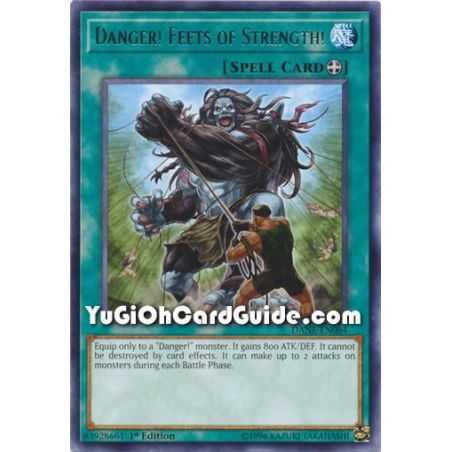 Danger! Feets of Strength! (Rare) – Dark Neostorm | Carta YUGIOH en México