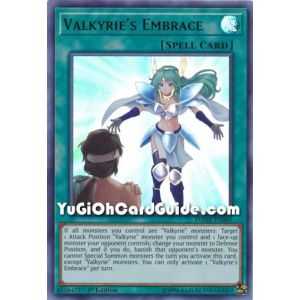 Valkyrie's Embrace (Ultra Rare) – Dark Neostorm | Carta YUGIOH en México