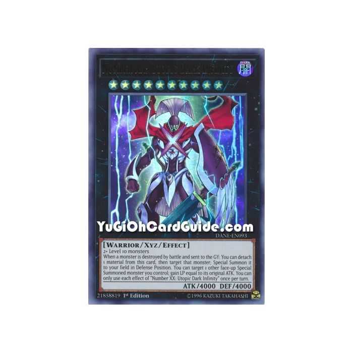 Number XX: Utopic Dark Infinity (Ultra Rare) – Dark Neostorm | Carta YUGIOH en México