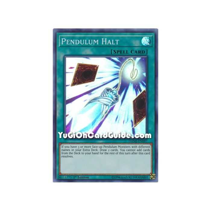 Pendulum Halt (Super Rare) – Dark Neostorm | Carta YUGIOH en México