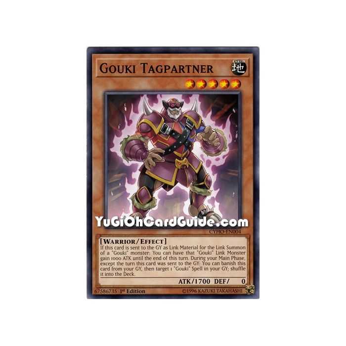 Gouki Tagpartner (Common) – Cybernetic Horizon | Carta YUGIOH en México