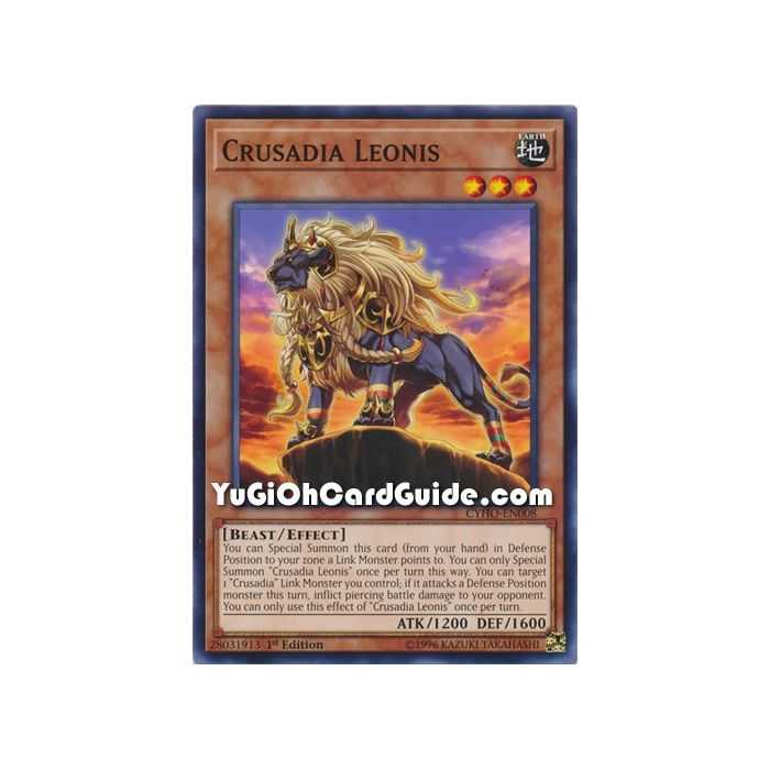 Crusadia Leonis (Common) – Cybernetic Horizon | Carta YUGIOH en México