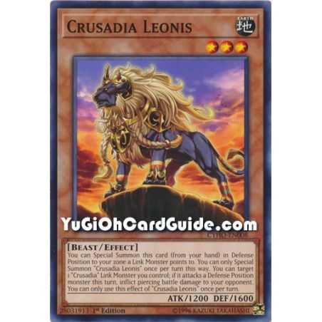Crusadia Leonis (Common) – Cybernetic Horizon | Carta YUGIOH en México