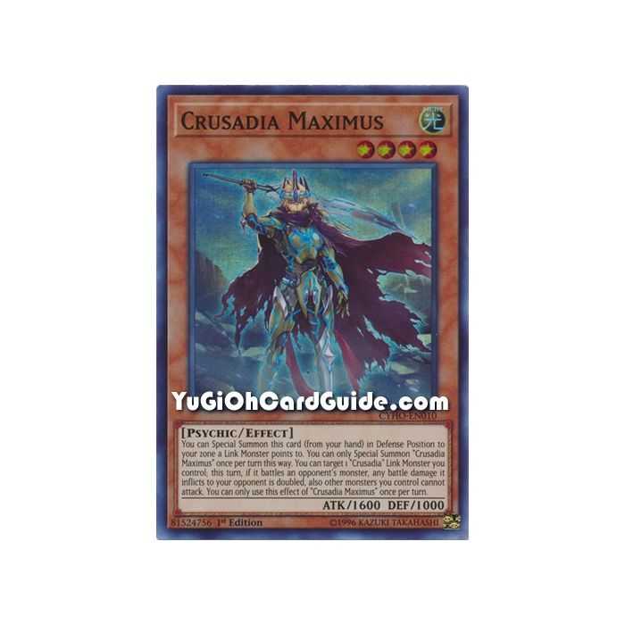 Crusadia Maximus (Super Rare) – Cybernetic Horizon | Carta YUGIOH en México